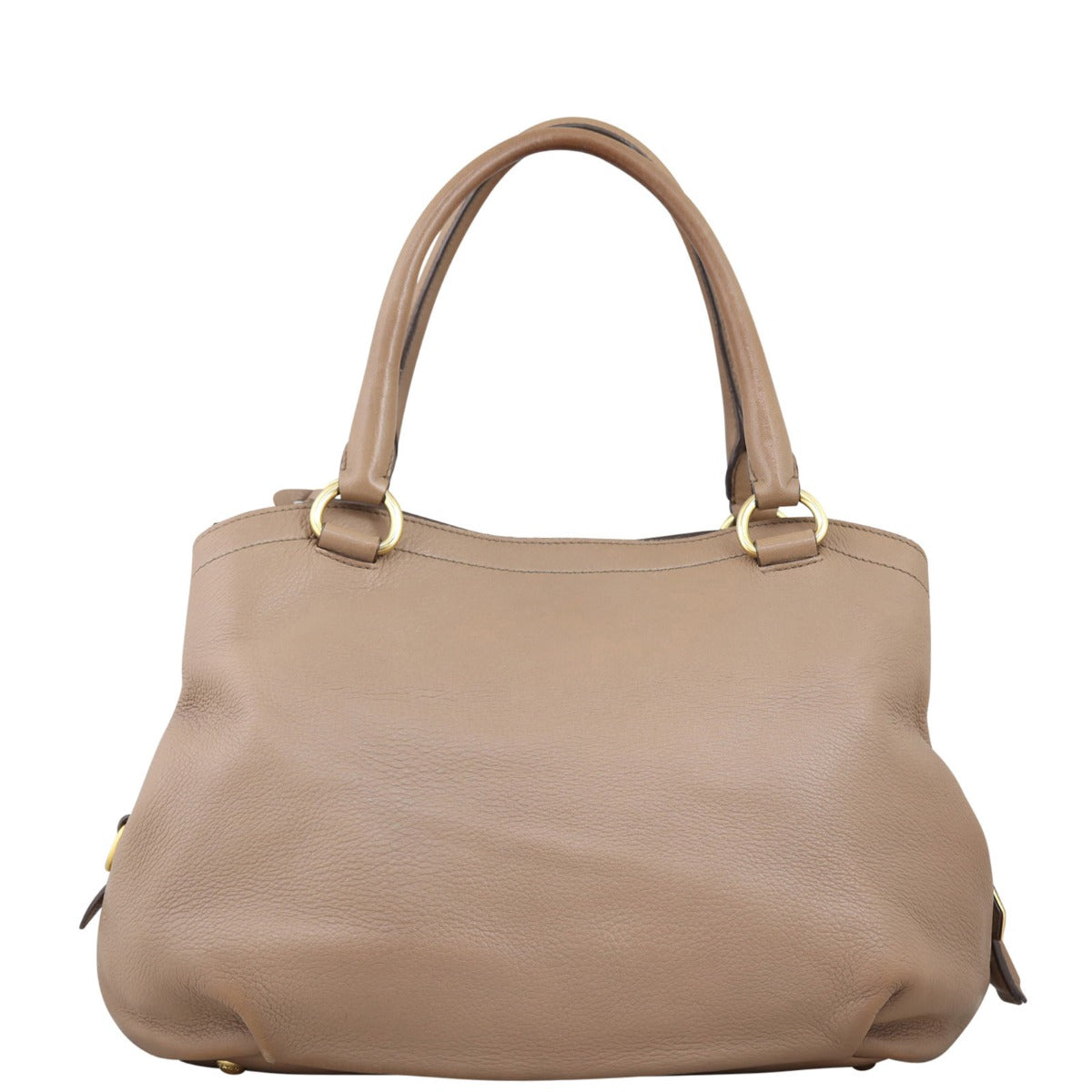 Prada Vitello Cervo Shopping Tote Back