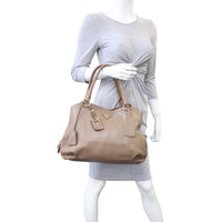 Prada Vitello Cervo Shopping Tote Mannequin
