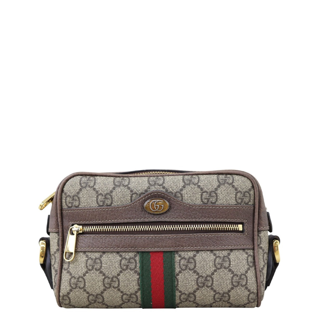 Gucci Ophidia GG Supreme Mini Shoulder Bag Front