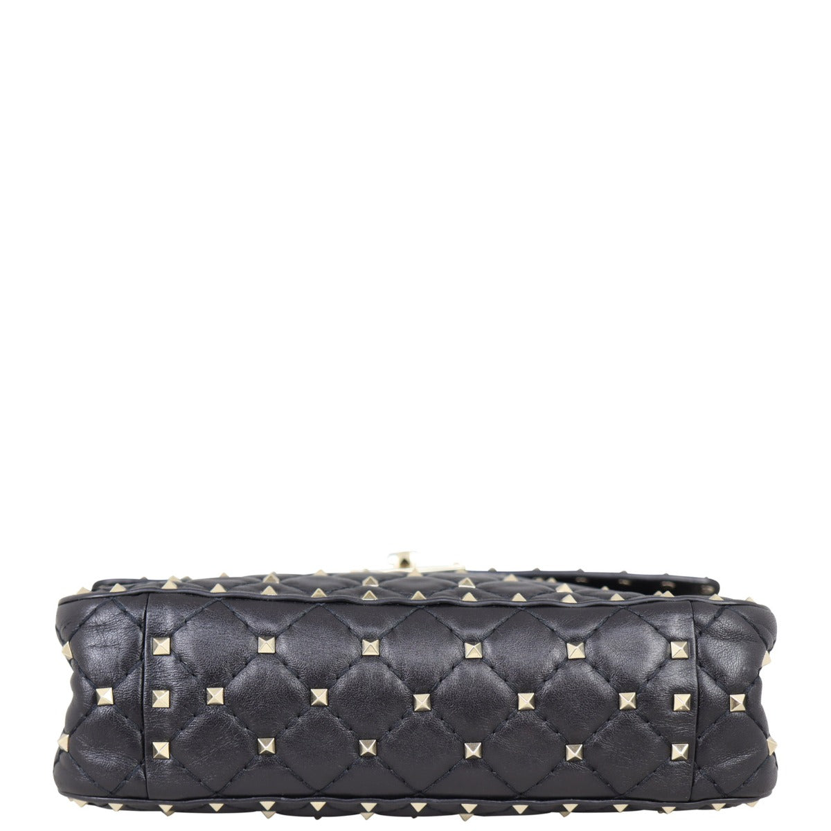 Valentino Rockstud Spike Medium Shoulder Bag Base