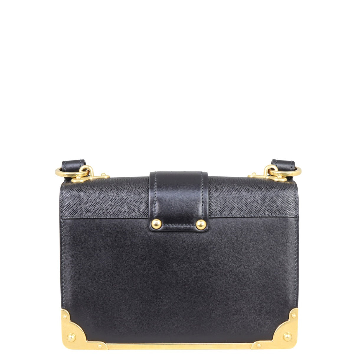 Prada Cahier Shoulder Bag Back