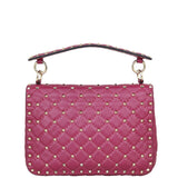 Valentino Rockstud Spike Medium Shoulder Bag Back