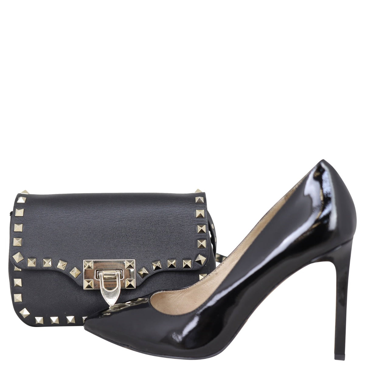 Valentino Rockstud Mini Crossbody Shoe