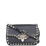 Valentino Rockstud Mini Crossbody Front with strap