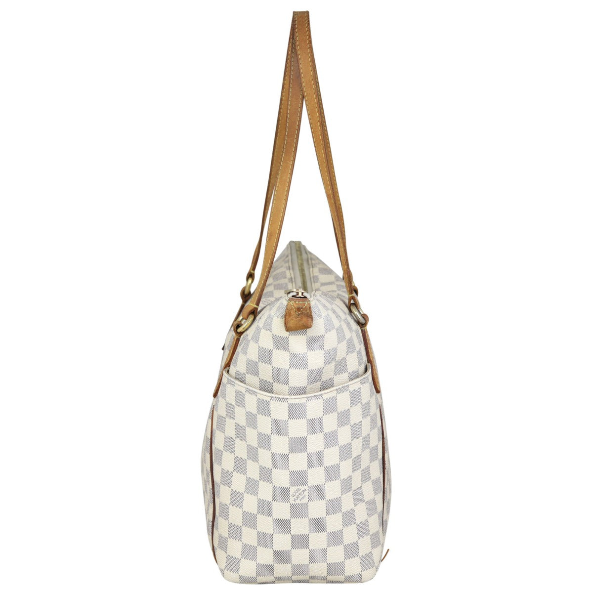 Louis Vuitton Totally MM Damier Azur Side