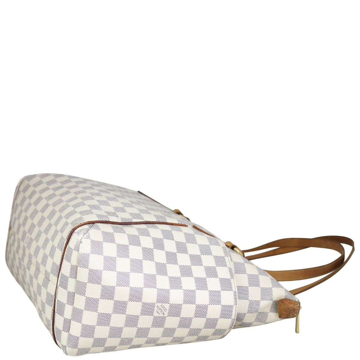 Louis Vuitton Totally MM Damier Azur Corner distance