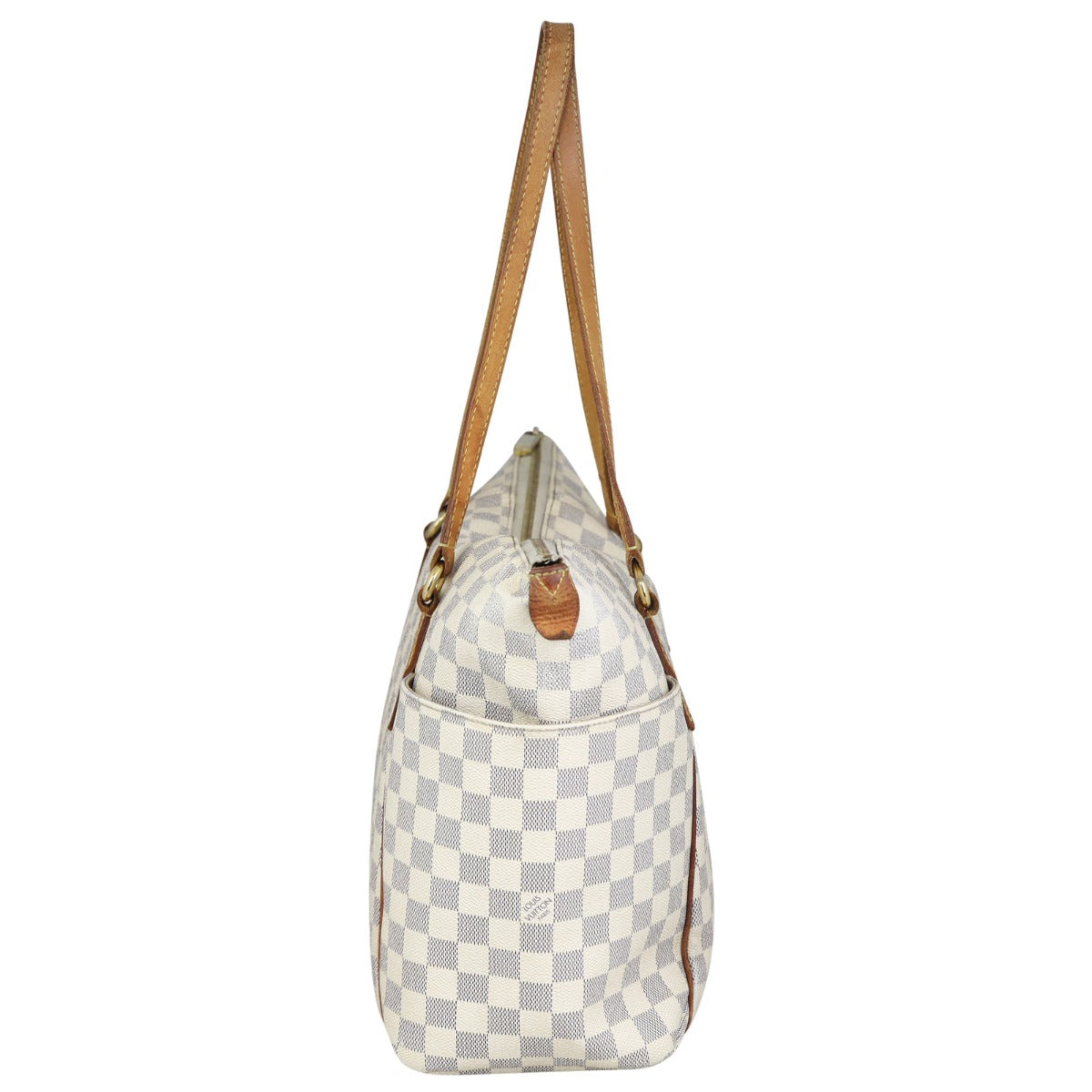 Louis Vuitton Totally MM Damier Azur Side