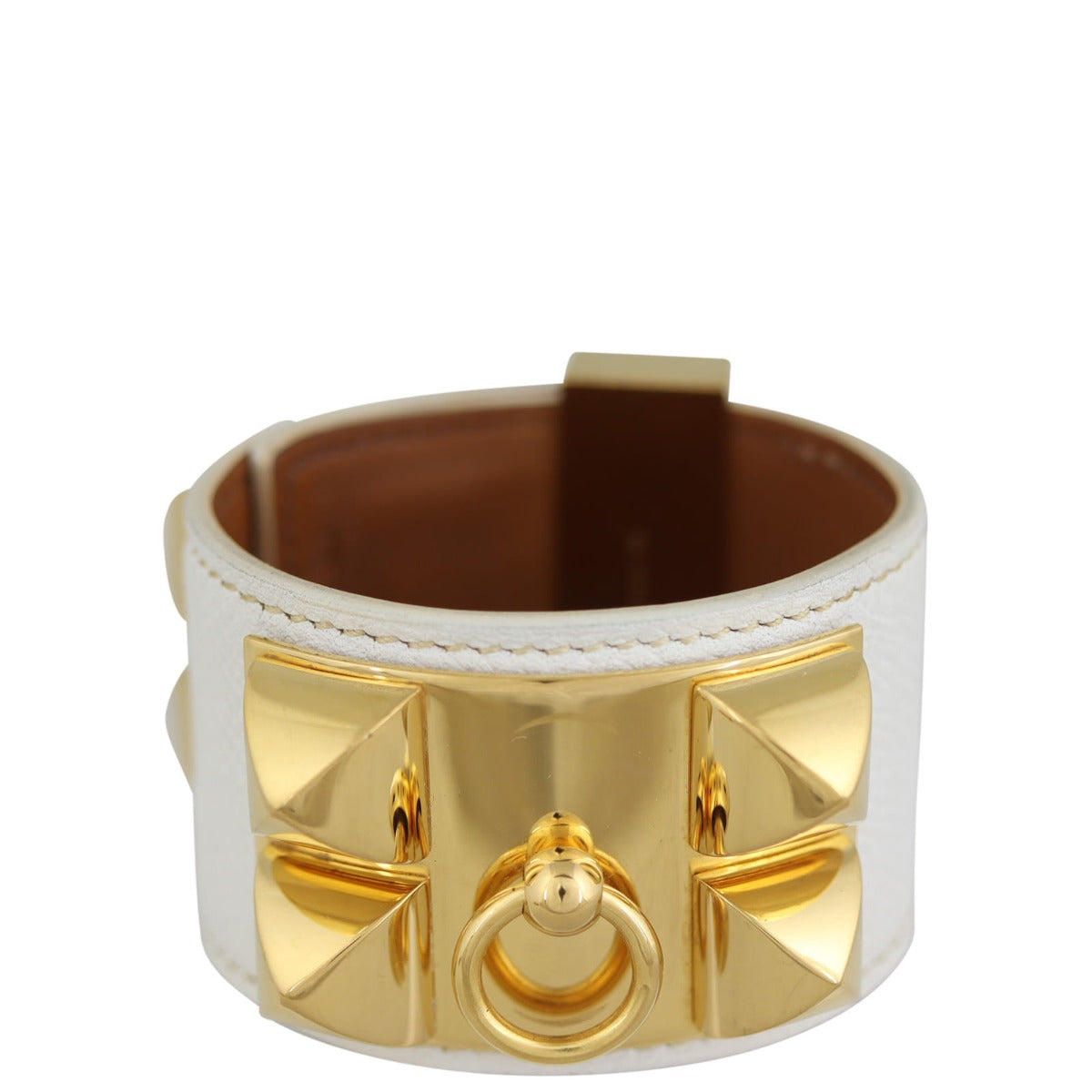 Hermes Collier de Chien Bracelet Front