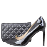 Chanel Classic Wallet on Chain Shoe