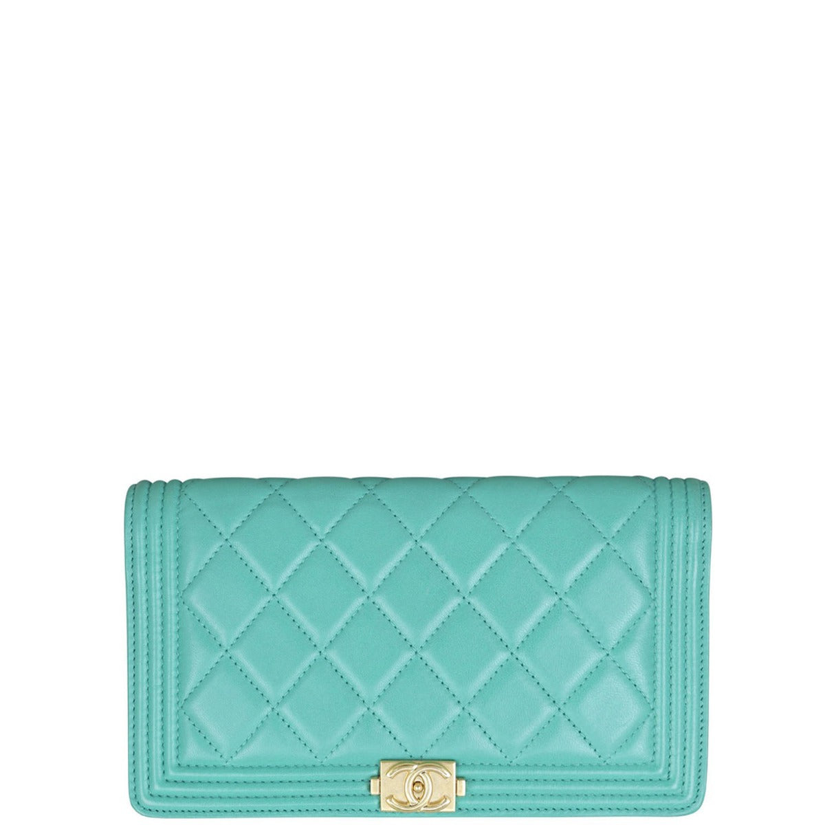 Chanel Boy Long Flap Wallet Front