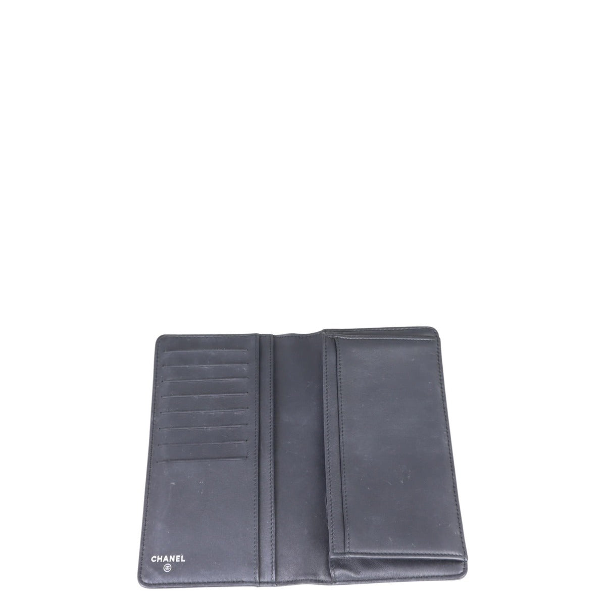 Chanel Patent CC Wallet Interior