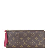 Louis Vuitton Adele Wallet Monogram Back