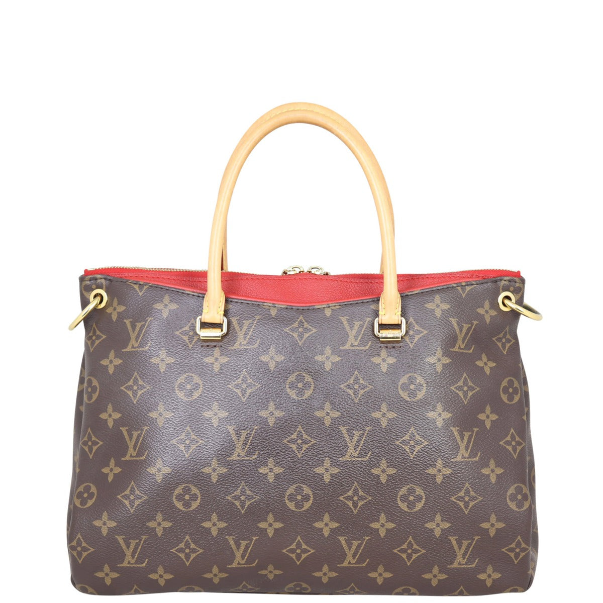 Louis Vuitton Pallas MM Monogram Back