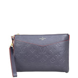 Louis Vuitton Pochette Melanie MM Monogram Empreinte Front