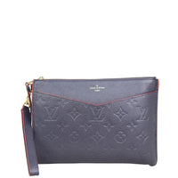 Louis Vuitton Pochette Melanie MM Monogram Empreinte Front