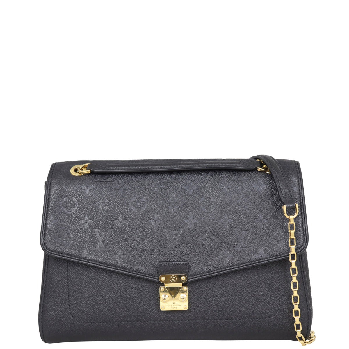 Louis Vuitton St. Germain Monogram Empreinte MM Front with Strap