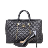 Chanel Coco Handle Shopping Tote Large Shoe