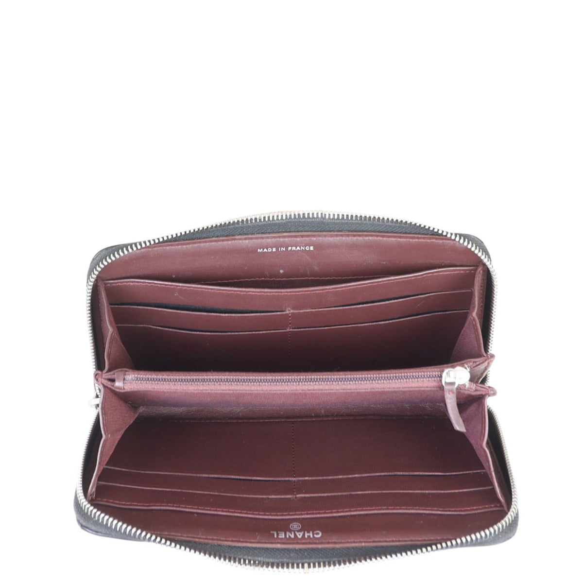 Chanel Classic Zipped Wallet Interior