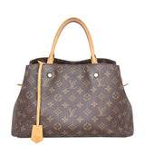 Louis Vuitton Montaigne MM Monogram Front