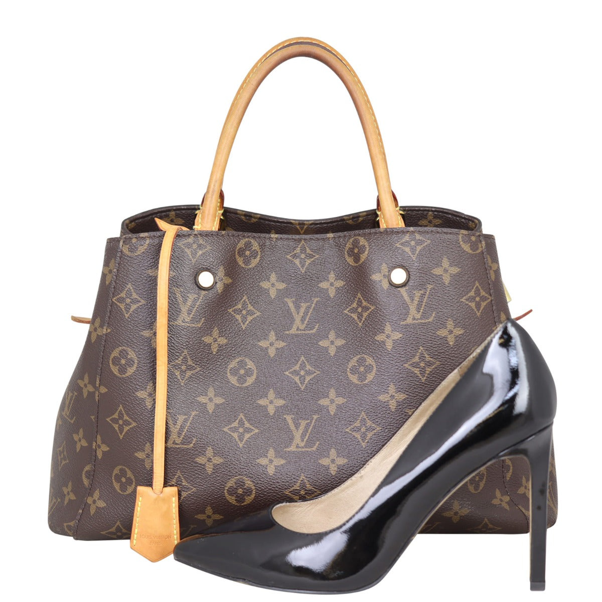 Louis Vuitton Montaigne MM Monogram Shoe