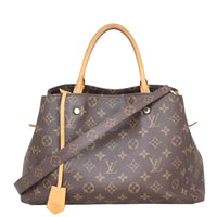 Louis Vuitton Montaigne MM Monogram Front with Strap