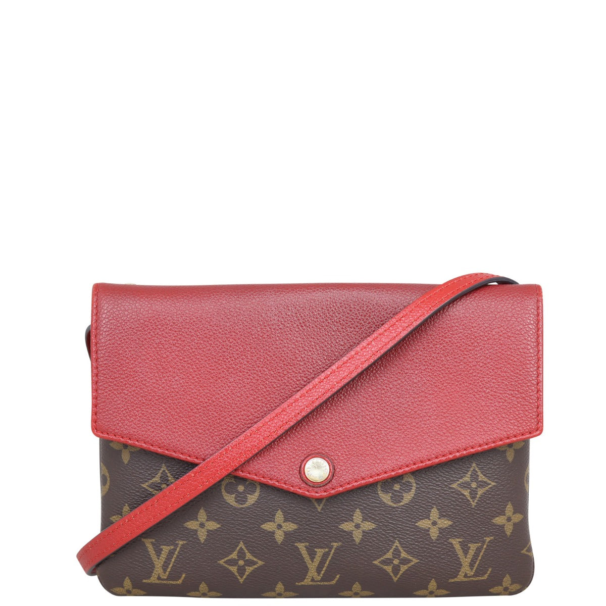 Louis Vuitton Twice Pochette Monogram Front with Strap
