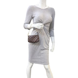 Louis Vuitton Mini Pochette Accessoires Damier Ebene Mannequin