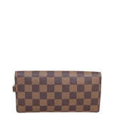 Louis Vuitton Portefeuille Accordion Long Chain Wallet Damier Ebene Back