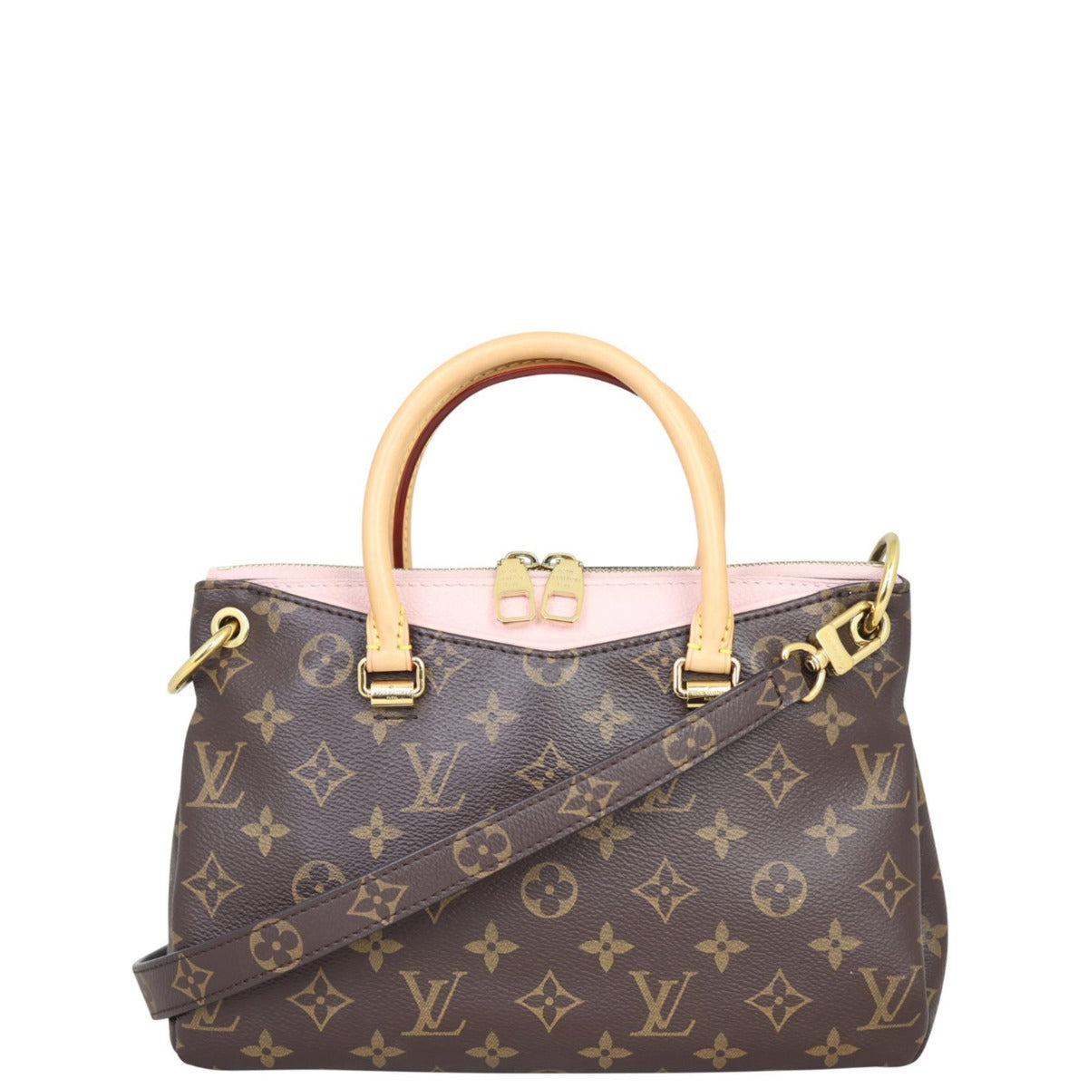 Louis Vuitton Pallas BB Monogram Front with Strap