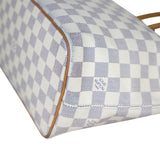 Louis Vuitton Saleya PM Damier Azur Corner Closeup