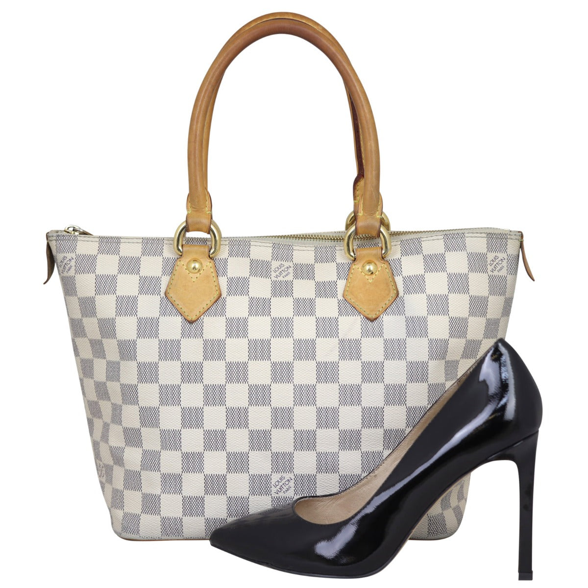 Louis Vuitton Saleya PM Damier Azur Shoe