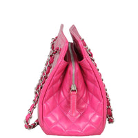 Chanel CC Lipstick Ligne Tote Side