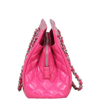 Chanel CC Lipstick Ligne Tote Side