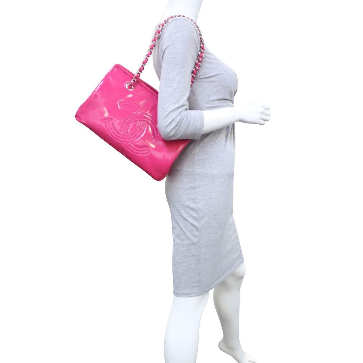 Chanel CC Lipstick Ligne Tote Mannequin