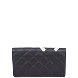 Chanel Ligne Cambon Yen Wallet Back