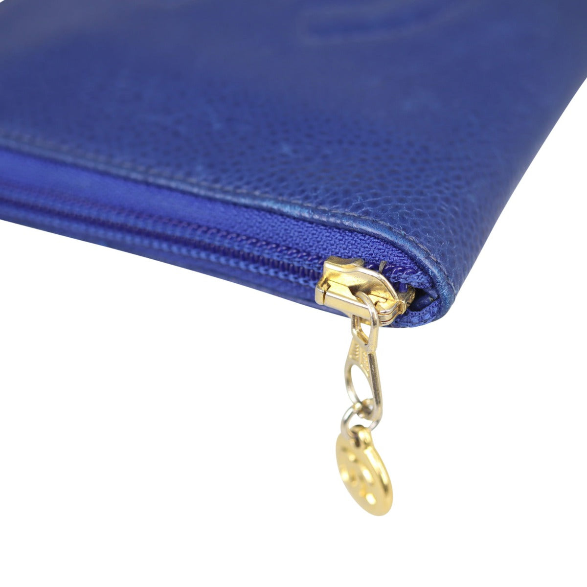 Chanel Timeless Organiser Wallet Corner Closeup