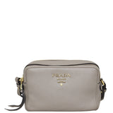 Prada Vitello Phenix Crossbody Bag Front