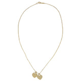 Tiffany & Co Return to Tiffany Double Heart Tag Pendant Front