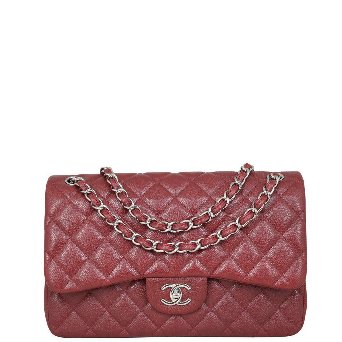 Chanel Classic Double Flap Jumbo Front with Strap