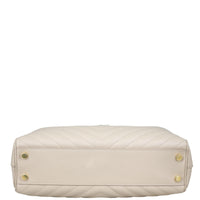 Saint Laurent Chevron Shopping Tote Base