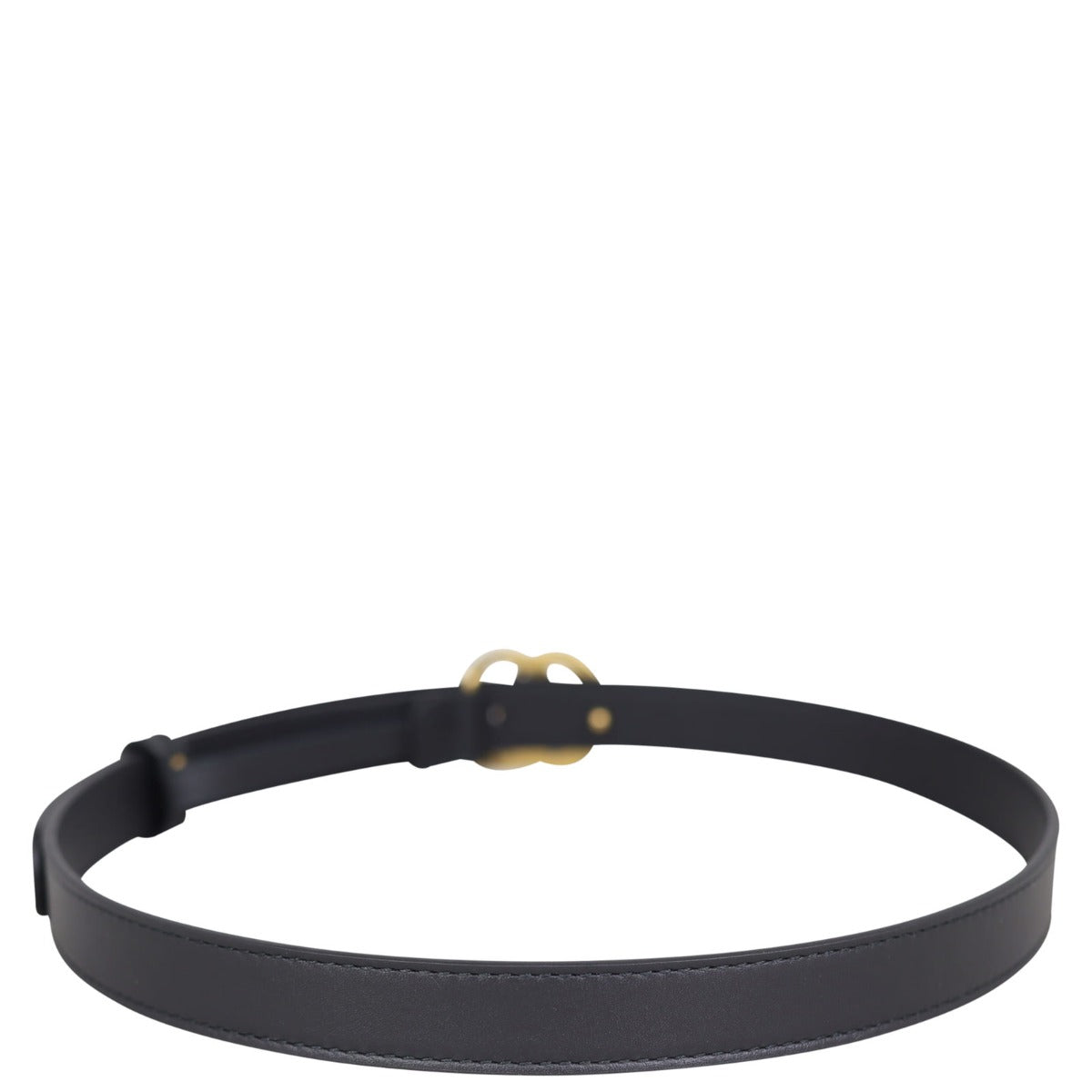 Gucci Marmont Double G Slim Belt Back