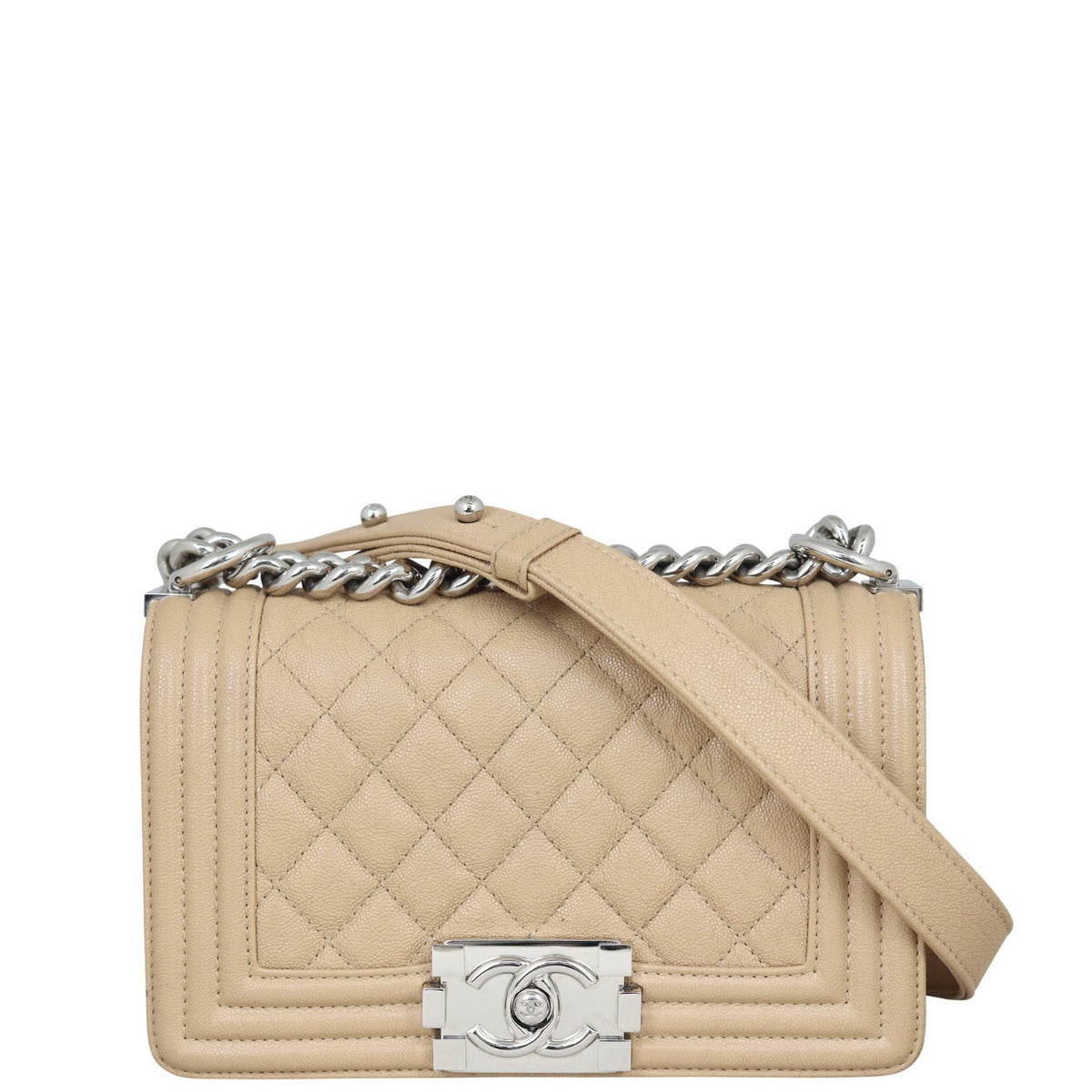 Chanel Boy Small Front with Strap