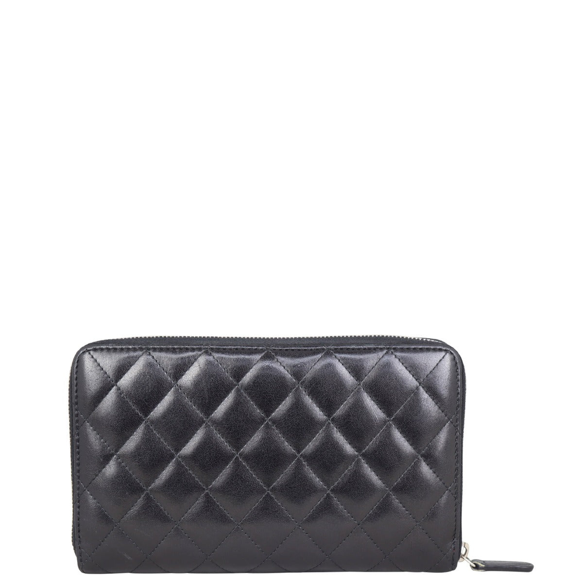 Chanel Classic CC Zip Around Organiser Wallet Back