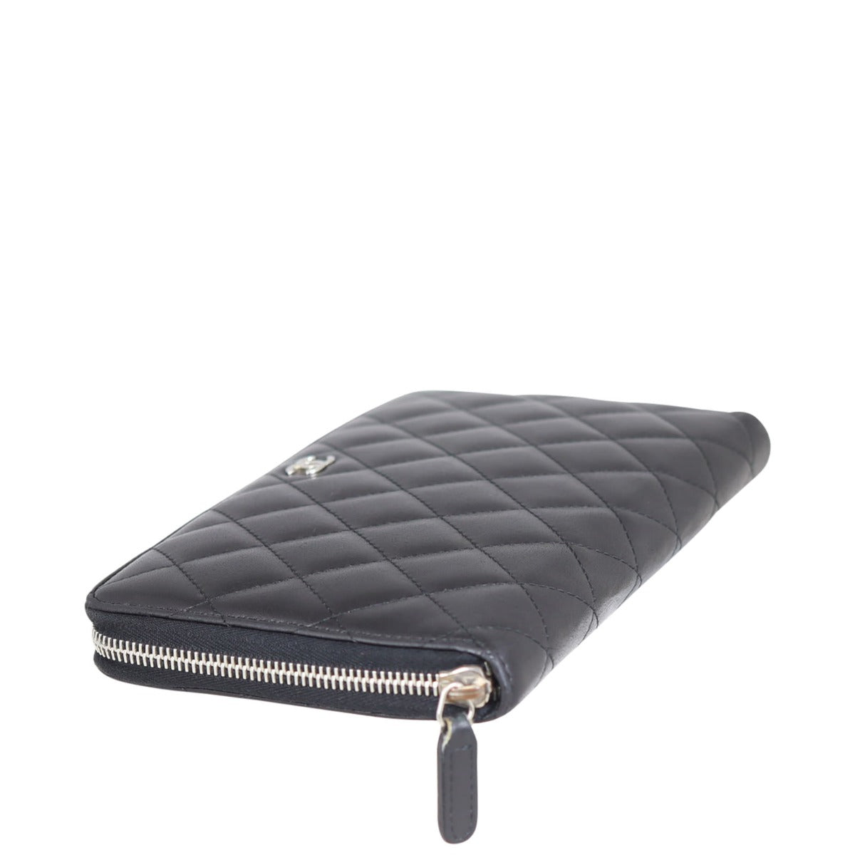 Chanel Classic CC Zip Around Organiser Wallet Corner Distance