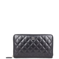 Chanel Classic CC Zip Around Organiser Wallet Front