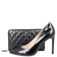 Chanel Classic CC Zip Around Organiser Wallet Shoe