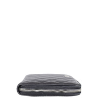 Chanel Classic CC Zip Around Organiser Wallet Side