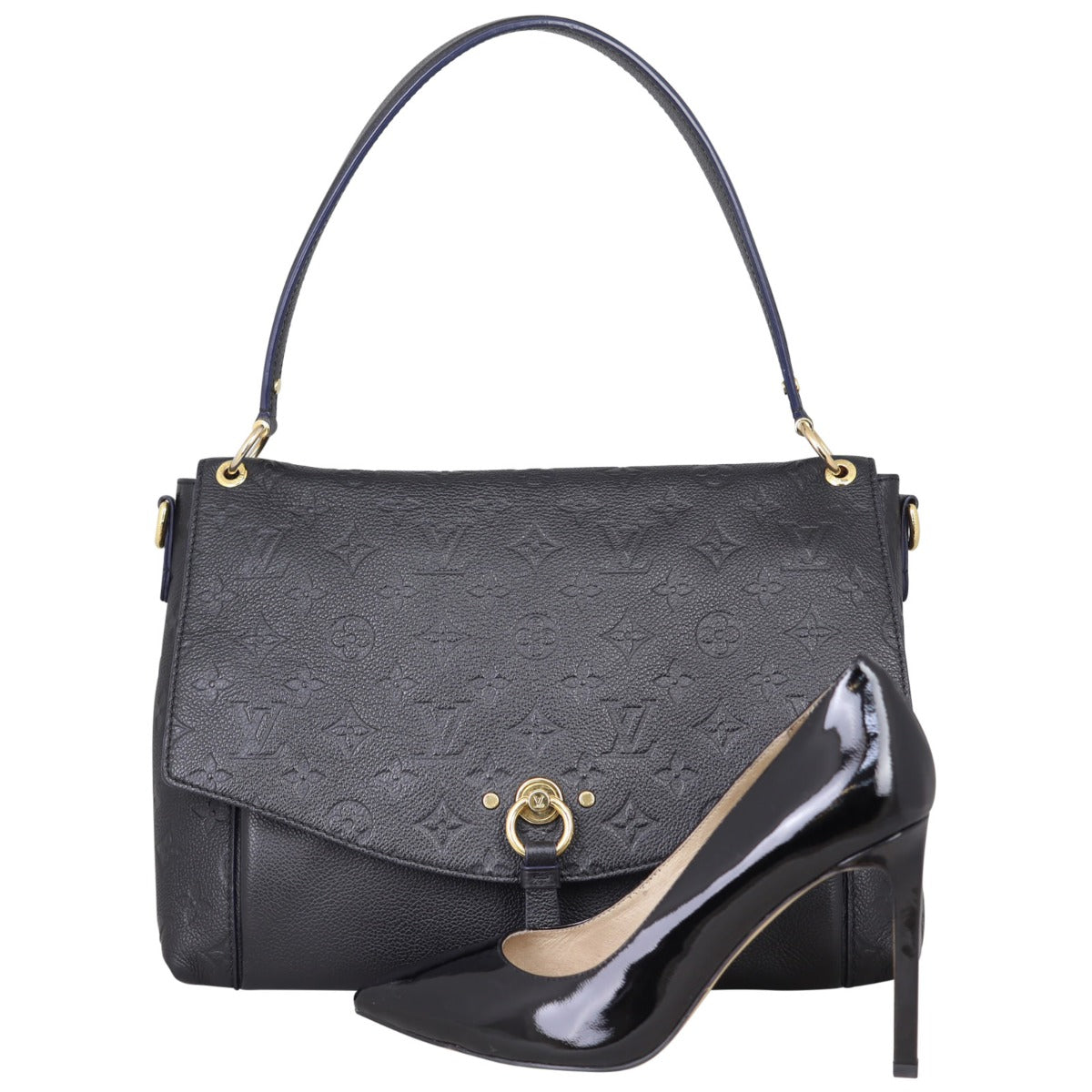 Louis Vuitton Blanche MM Monogram Empreinte Shoe