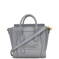 Celine Nano Luggage Tote Front with Strap