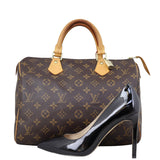 Louis Vuitton Speedy 30 Monogram Shoe